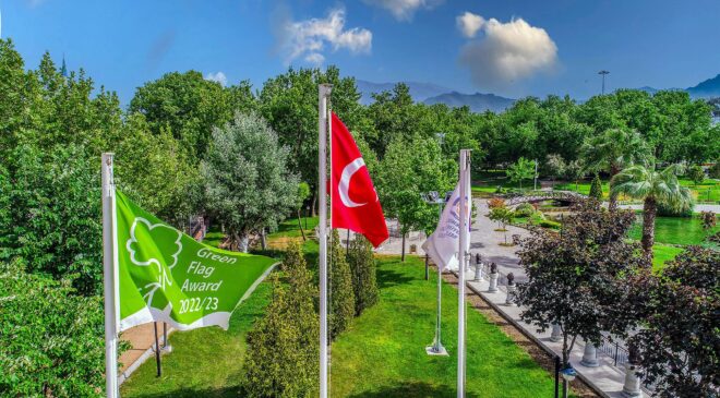 Türkiye’deki 5 yeşil bayraklı parkın 3’ü Denizli’de