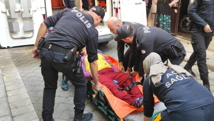 KOCASIYLA TARTIŞAN KADIN KENDİNİ BIÇAKLADI