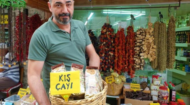 Havalar soğuyunca doğal eczanelerde işler yoğunlaştı