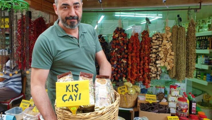 Havalar soğuyunca doğal eczanelerde işler yoğunlaştı