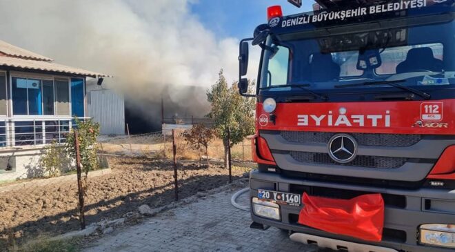 Alev alan samanlar küle döndü