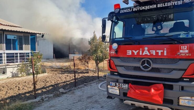 Alev alan samanlar küle döndü