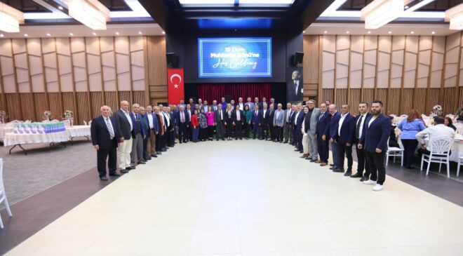 BAŞKAN DOĞAN MUHTARLAR İLE BİR ARAYA GELDİ