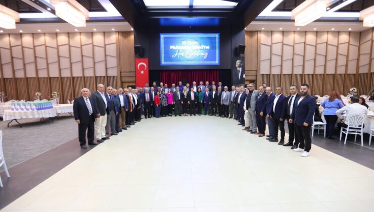 BAŞKAN DOĞAN MUHTARLAR İLE BİR ARAYA GELDİ