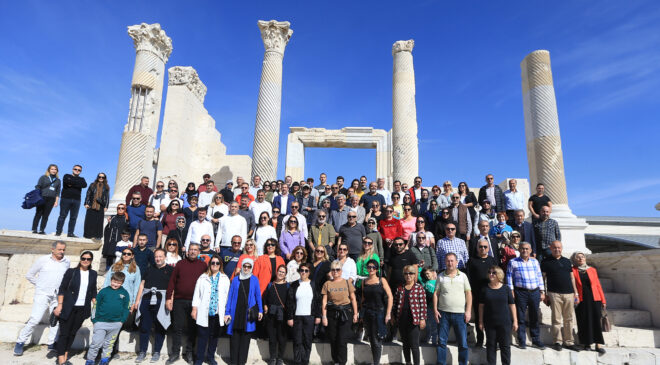 PAMUKKALE’YE HAYRAN KALDILAR