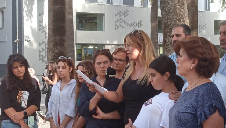 ŞÜPHELİ ÖLÜM PROTESTO EDİLDİ