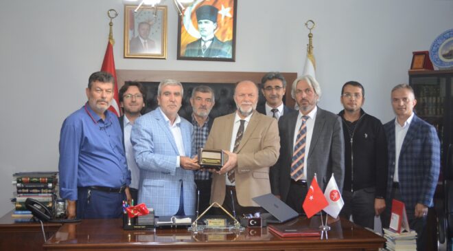 İLİM YAYMA CEMİYETİ’NDEN MÜFTÜLÜĞE ZİYARET