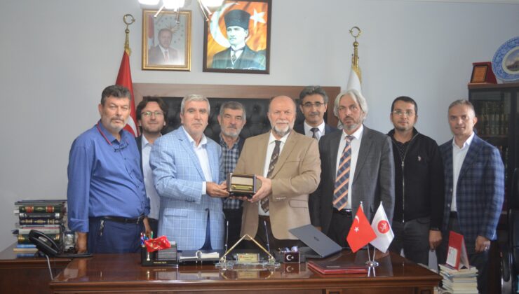 İLİM YAYMA CEMİYETİ’NDEN MÜFTÜLÜĞE ZİYARET