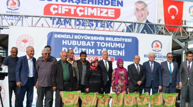 TOHUMLAR ÜRETİCİYLE BULUŞTU