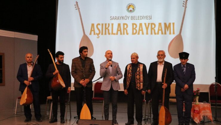 ÂŞIKLIK GELENEĞİ SARAYKÖY’DE YAŞATILDI