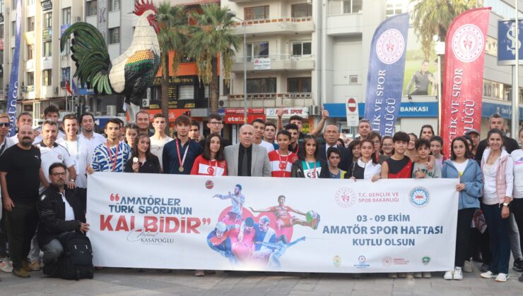 GENÇ ATLETLER ÖDÜLLERİNİ ALDI