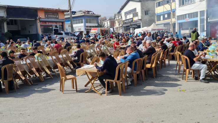 GELENEKSEL HAYIR YEMEĞİNDE BULUŞTULAR