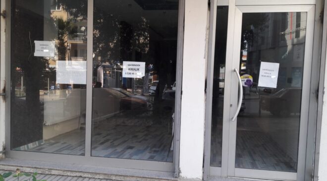 ‘KİRALIK VE SATILIK’ İŞ YERLERİ ARTIYOR