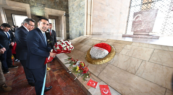DTO ANITKABİR’DE
