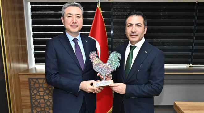 KAZAKİSTAN İLE TİCARETİMİZİ ARTIRMAK İSTİYORUZ
