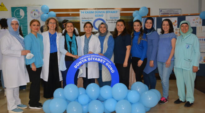 PAÜ HASTANESİ DİYABETE DİKKAT ÇEKTİ