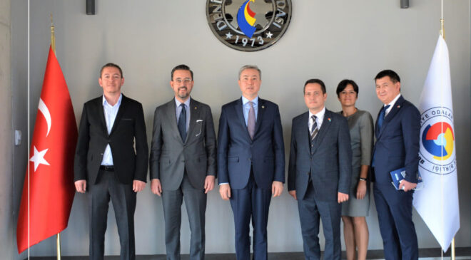 KAZAKİSTAN İLE İŞ BİRLİĞİ FIRSATLARI KONUŞULDU