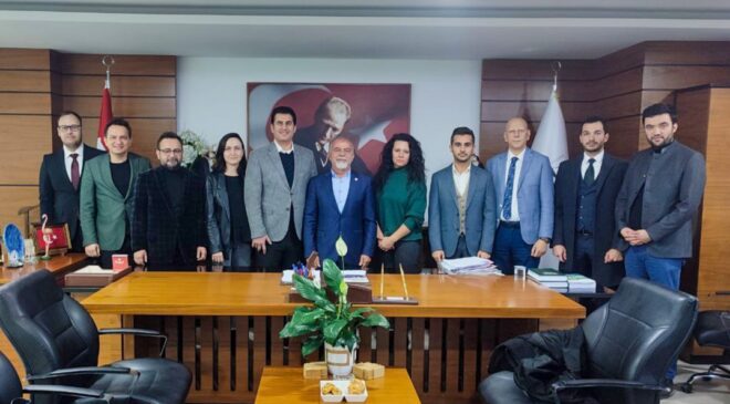 BAŞKAN GÜNGÖR’DEN DENİZLİ BAROSU’NA ZİYARET!
