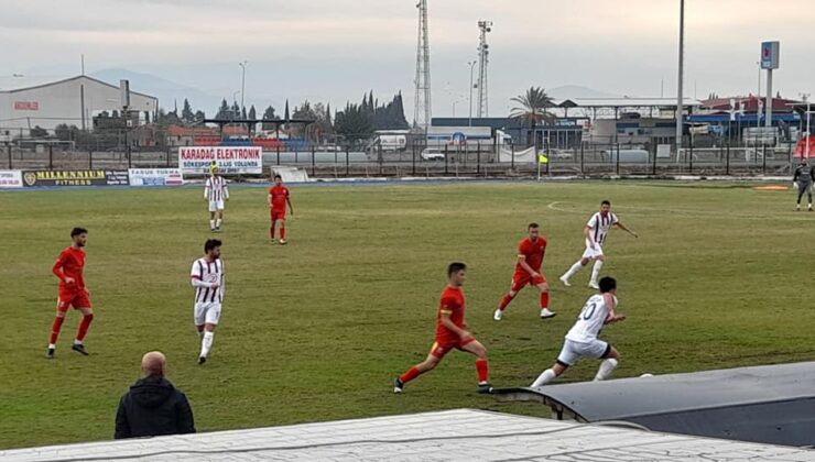 KIZILCABÖLÜKSPOR DEPLASMANDA DAĞILDI