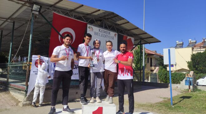 BOCCE’DE PAMUKKALE BELEDİYESPOR ŞAMPİYON OLDU