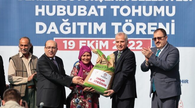 Sertifikalı tohum dağıtımı tamamlandı