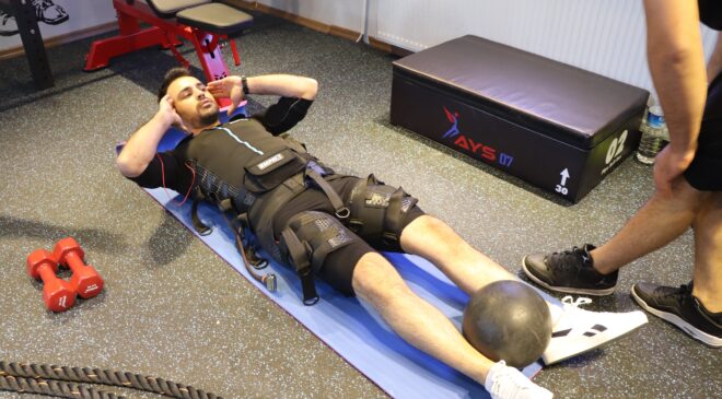 Spor, sağlık ve teknolojiyi buluşturan 4 saatlik antrenman, 25 dakikada uygulanıyor