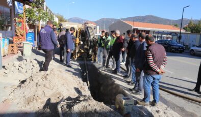 ÇAMELİ’DE DOĞALGAZ ÇALIŞMALARI BAŞLADI