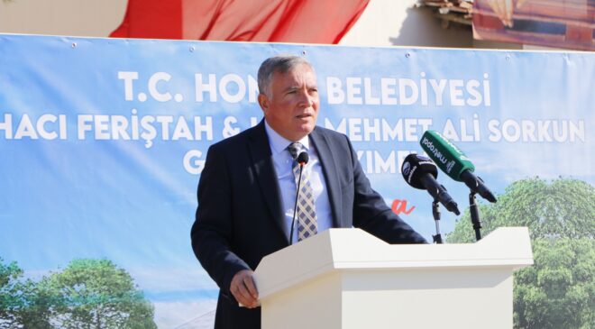 HONAZ’DA GÜNDÜZ BAKIM EVİNİN TEMELİ ATILDI