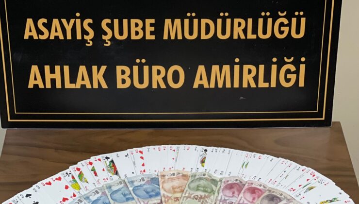 KUMAR OYNAYAN 32 KİŞİYE 58 BİN LİRA CEZA KESİLDİ