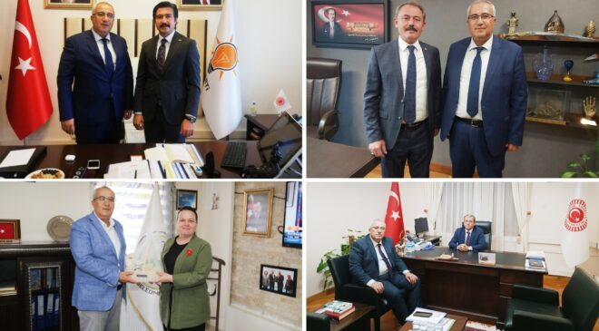 BAŞKAN ARSLAN, ANKARA’DAN MÜJDELERLE DÖNÜYOR