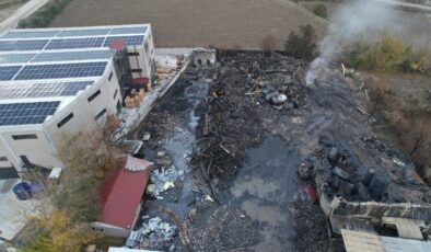 MİLYONLUK FABRİKADAN GERİYE HARABE KALDI