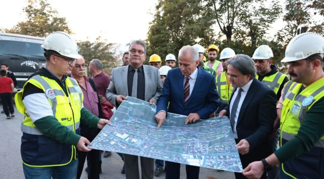 40 YILLIK İÇME SUYU HATLARI YENİLENİYOR