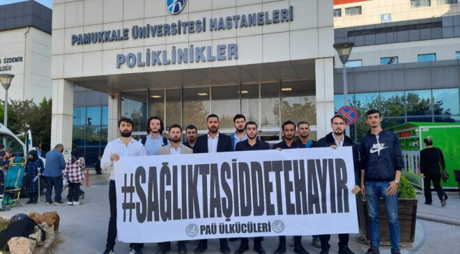 ÜLKÜ OCAKLARINDAN SAĞLIKÇILARA DESTEK