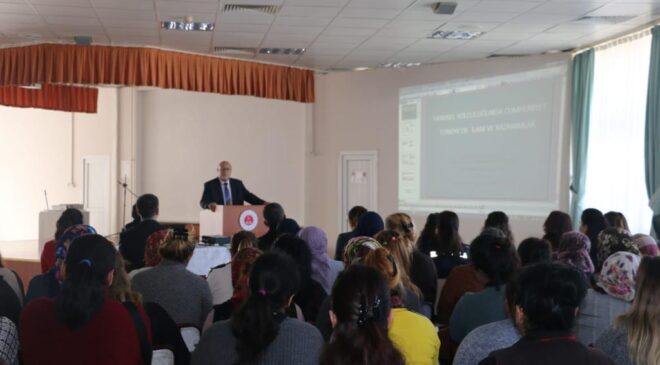 ‘CUMHURİYET’ KADIN HÜKÜMLÜLERE ANLATILDI