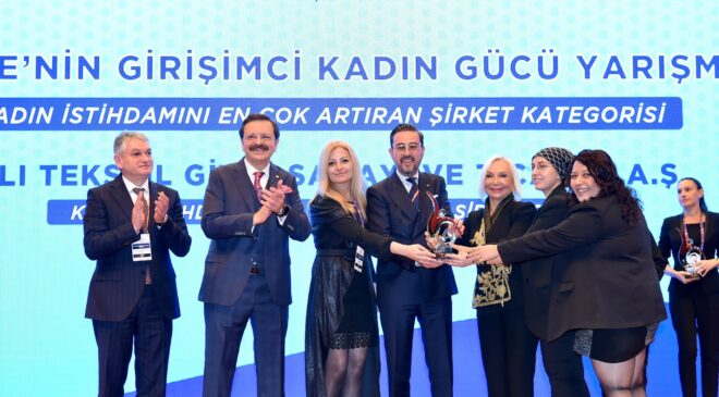 ASLI TEKSTİL KADIN İSTİHDAMINDA 2. OLDU