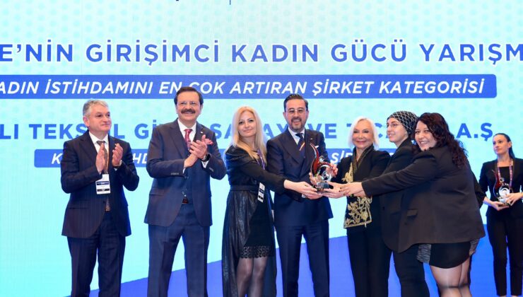 ASLI TEKSTİL KADIN İSTİHDAMINDA 2. OLDU