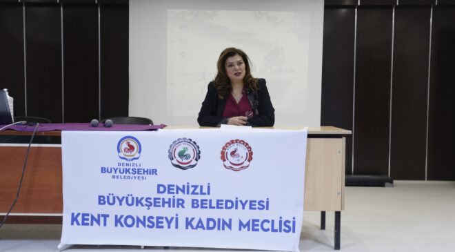 KADINLARA SAĞLIKLI BESLENME ANLATILDI