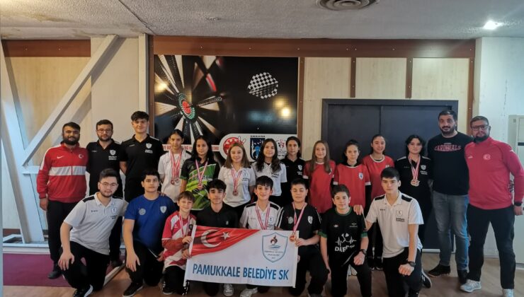 DARTÇILARDAN 12 MADALYA