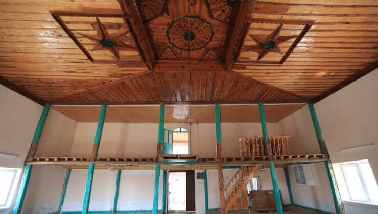 KURTLUCA CAMİSİ RESTORE EDİLİYOR