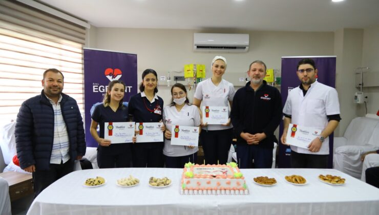 EGEKENT HASTANESİ TIBBİ ONKOLOJİ BÖLÜMÜ KURULUŞUNU HASTALARIYLA BİRLİKTE KUTLADI