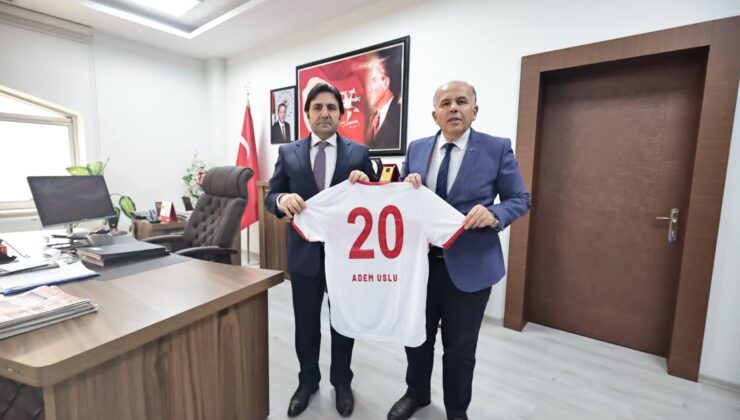 BULUT VE USLU’YA MİLLİ TAKIM FORMASI