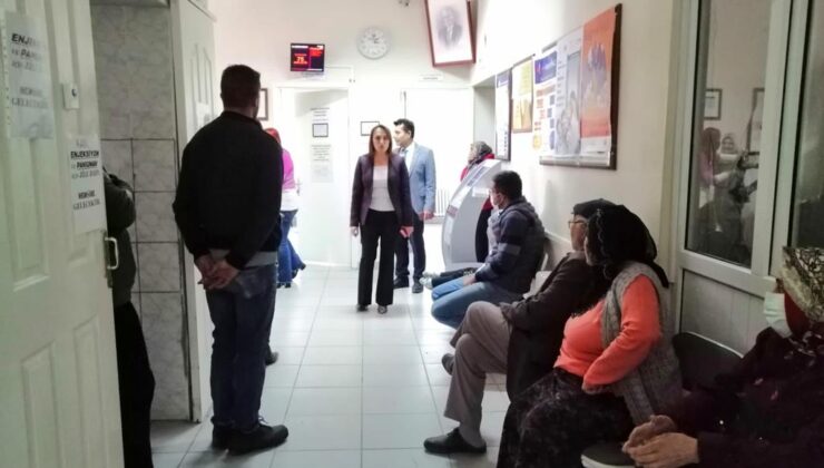 ÖZTÜRK, ÇARDAK’TA SAĞLIK TESİSLERİNİ İNCELEDİ