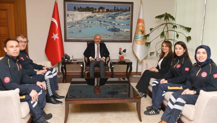 MÜDÜR ÖZTÜRK’TEN VALİ ATİK’E ZİYARET