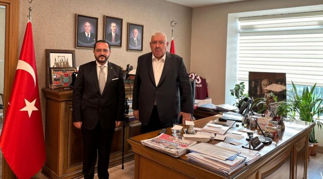 MHP İL BAŞKANI YILMAZ’DAN ANLAMLI ZİYARET