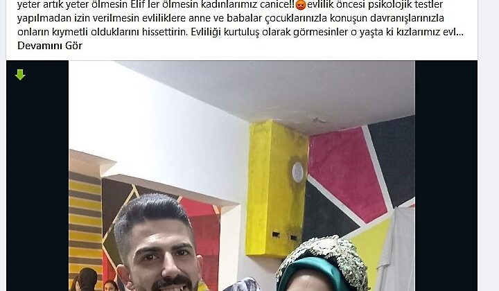 <strong>Kadın muhtardan koca kurbanı Elif için duygusal paylaşım</strong>