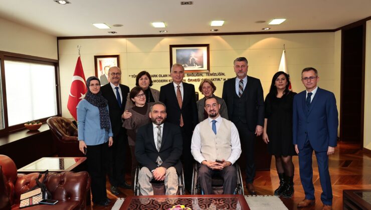 ENGELLİLER MECLİSİ’NDEN BAŞKAN ZOLAN’A ZİYARET