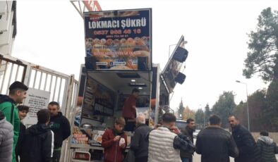 Denizlispor taraftarından lokma hayrı