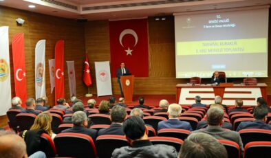 KURAKLIĞIN ARDINDAN KRİZ TOPLANTISI YAPILDI