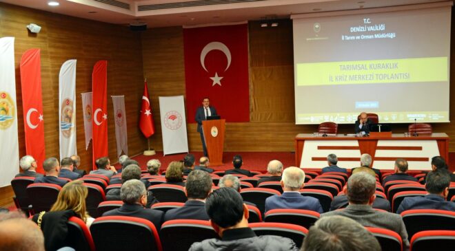 KURAKLIĞIN ARDINDAN KRİZ TOPLANTISI YAPILDI