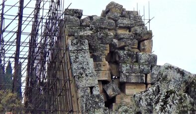 Hierapolis’teki Hamam Bazilikası yıkılma tehlikesiyle karşı karşıya kaldı